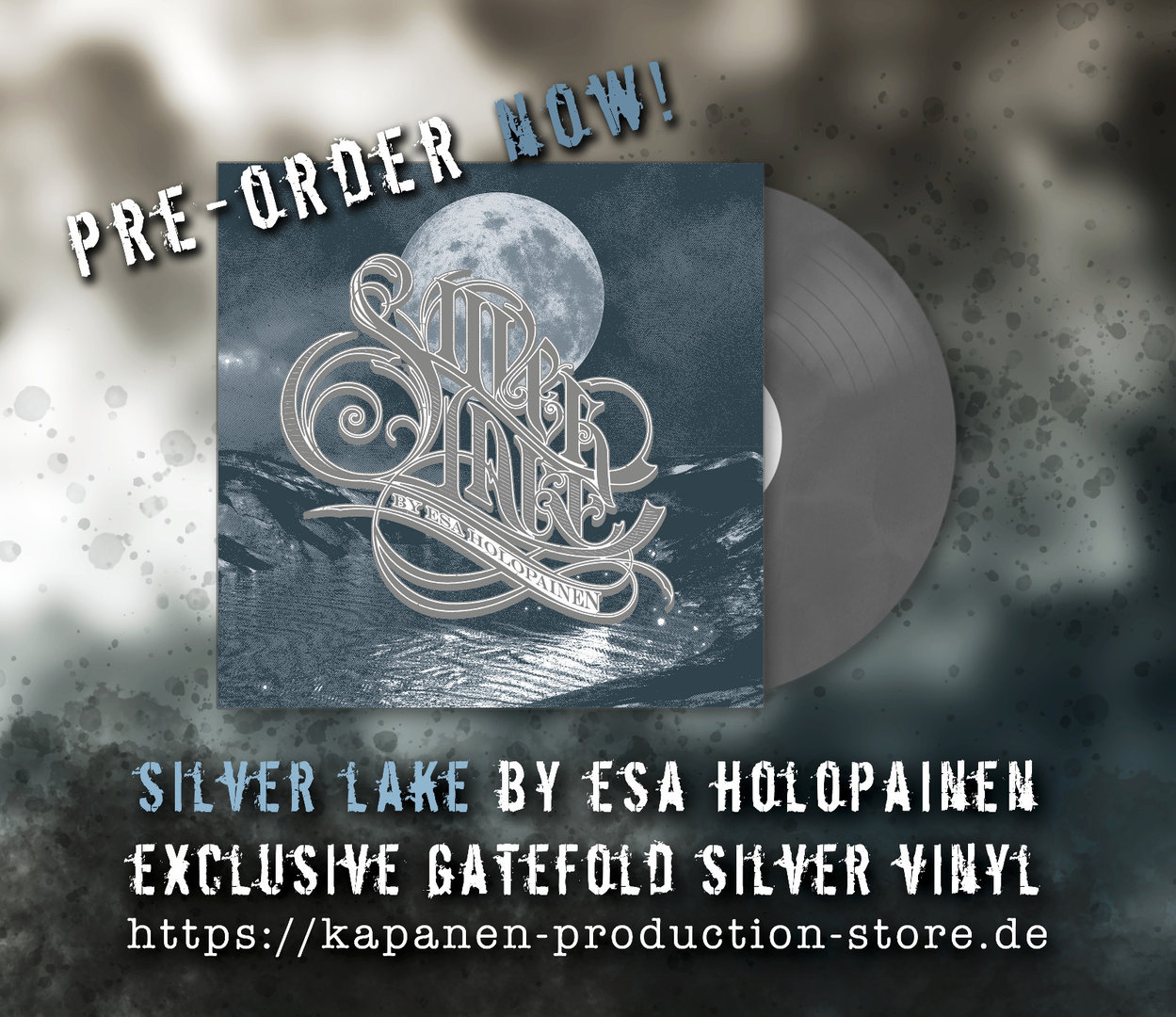 Silver Lake By Esa Holopainen: Vinyl,Exclusive Silver Edition Ltd.