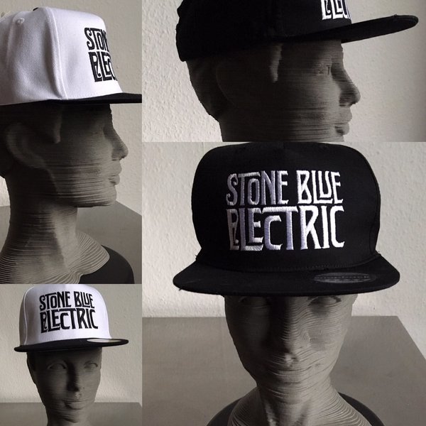Stone Blue Electric: Snap Back Cap