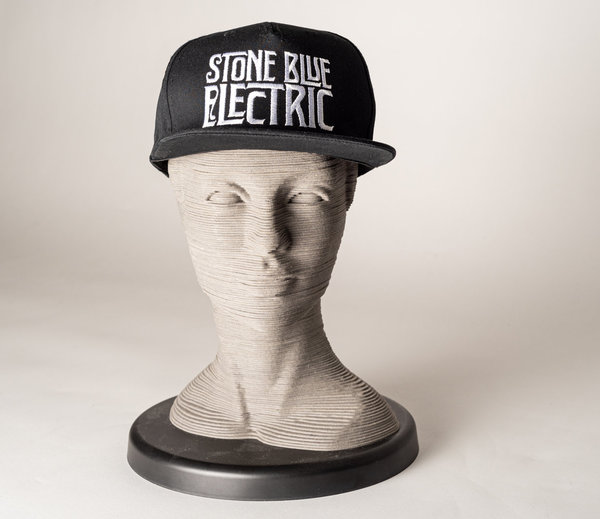 Stone Blue Electric: Snap Back Cap