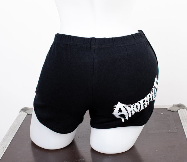 Amorphis: Sporty Shorts  Schwarz