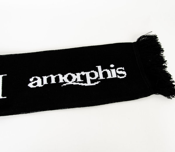 Amorphis: Hellsinki Schal mit beiden Bandlogos (alt und neu)