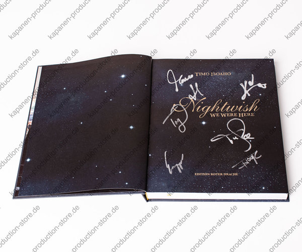 Nightwish: We Were Here, Signiertes  Buch  auf Deutsch