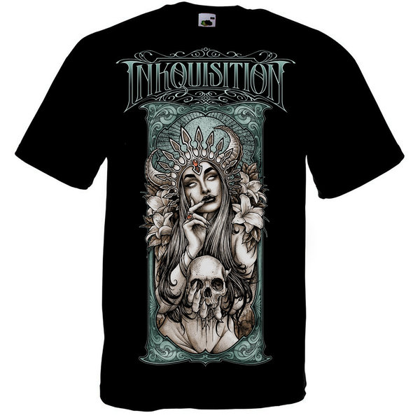 Inkquisition: Witch T-Shirt coloured
