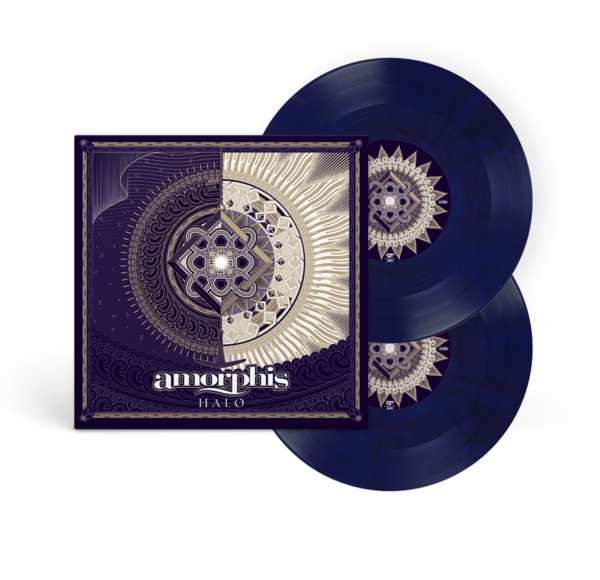 AMORPHIS: Halo, Exclusive Blue-Black Marbled Vinyl 2-LP