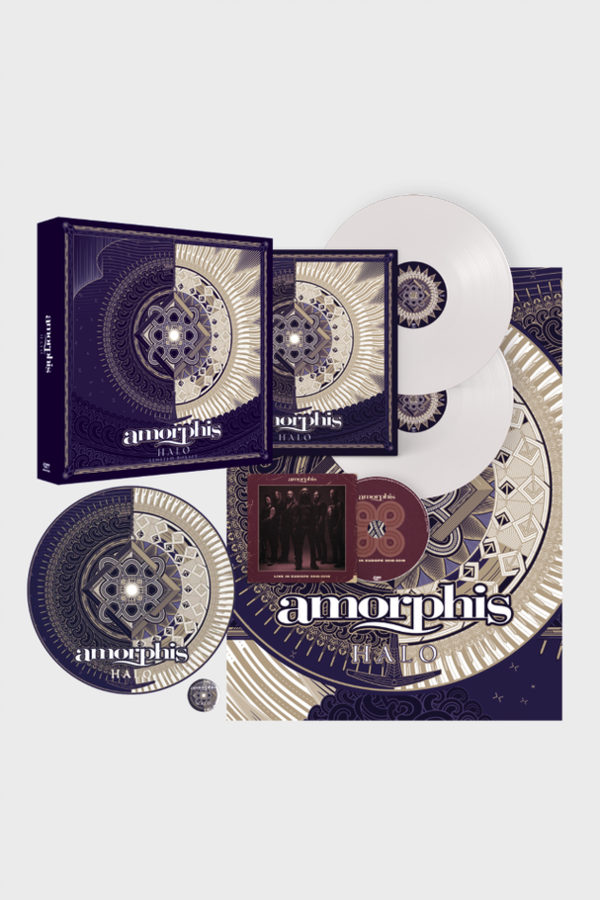 Amorphis: Halo, Die Box inkl. weißer Doppel-LP