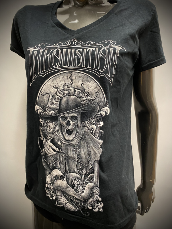 Inkquisition: Inkquisitor V- Ausschnitt  Lady Fit S/W
